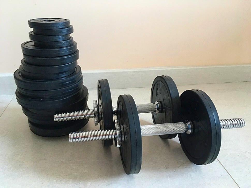 Гантелі обгумовані RN-Sport 16 кг 2 шт. (RN_OD2х16) - фото 10 Гантелі обгумовані RN-Sport 16 кг 2 шт. (RN_OD2х16) - фото 10