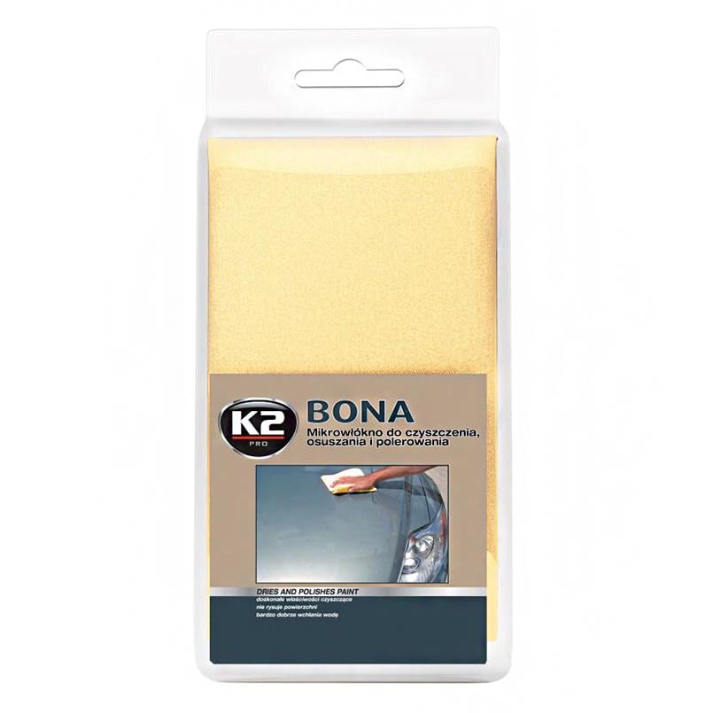 Полотенце из микрофибры K2 Bona Pro трикотажное для полировки 40x40 см (L430)