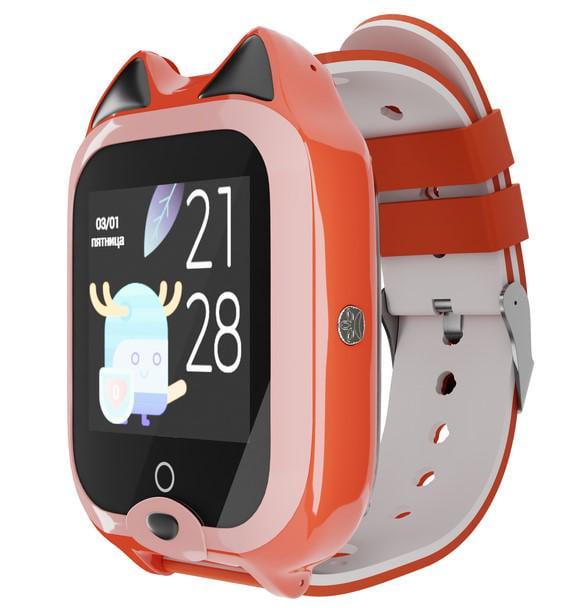 Годинник дитячий MYOX MX58UW GPS водонепроникний зі змінним корпусом/ремінцем Помаранчевий (3453569)