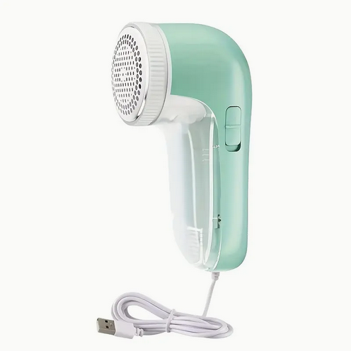 Машинка для видалення ковтунців Lint Remover з USB-шнуром 8 Вт Бірюзовий (WL-2104) Машинка для видалення ковтунців Lint Remover з USB-шнуром 8 Вт Бірюзовий (WL-2104)