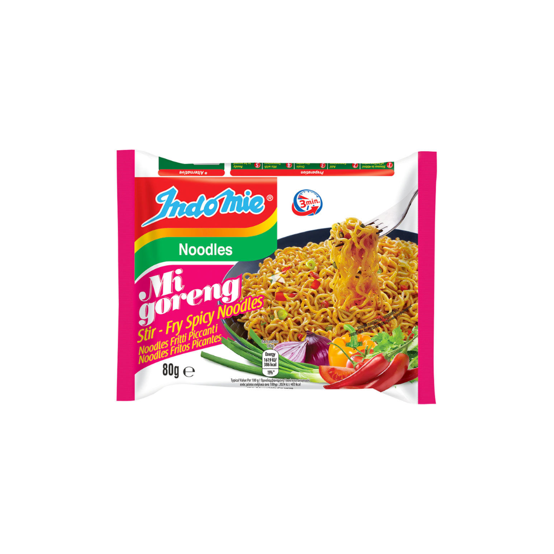Лапша Indomie Ми Горенг Стир-Фрай 80 г (8994963002794)