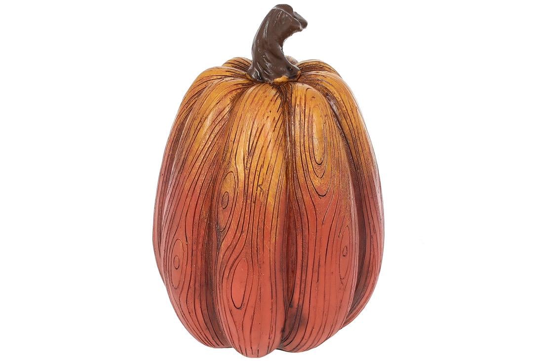 Декор Bonadi Тыква 16 см Оранжево-коричневый (SG37-837)