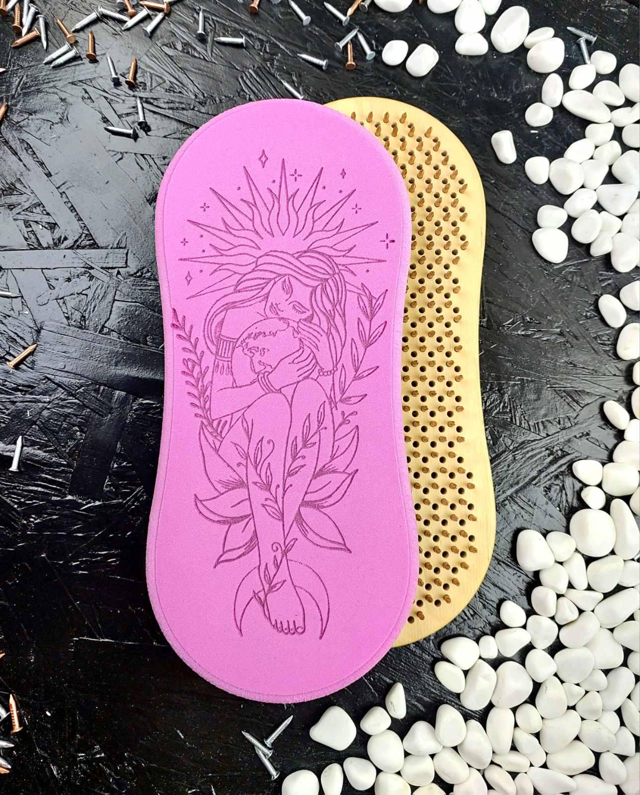 Доска Садху динамическая для практики стояния с чехлом (28349608)