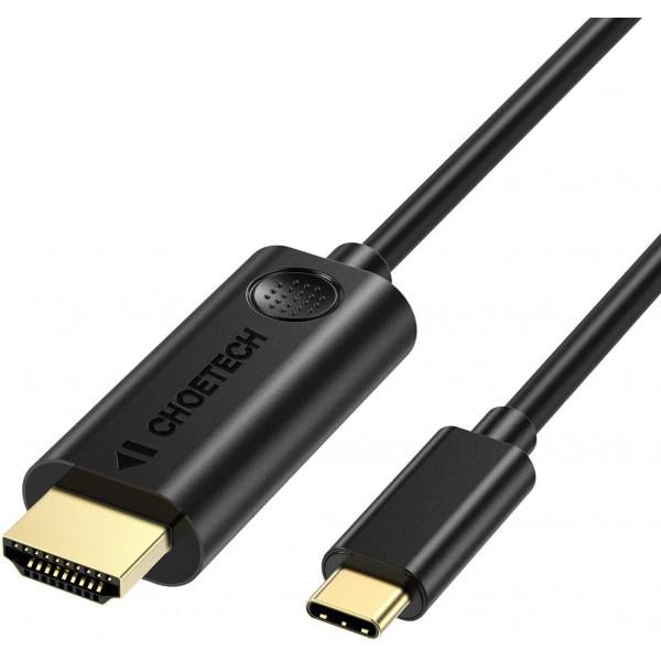 Кабель Choetech USB 3,1 Type-C M-HDMI M XCH-0030 3m Thunderbolt 3 Чорний (577049)