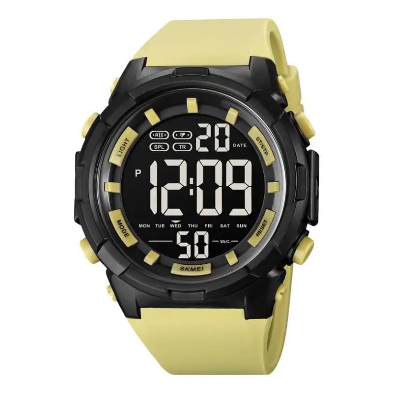 Годинник Skmei чоловічий наручний 1845YL watch Yellow (12378)