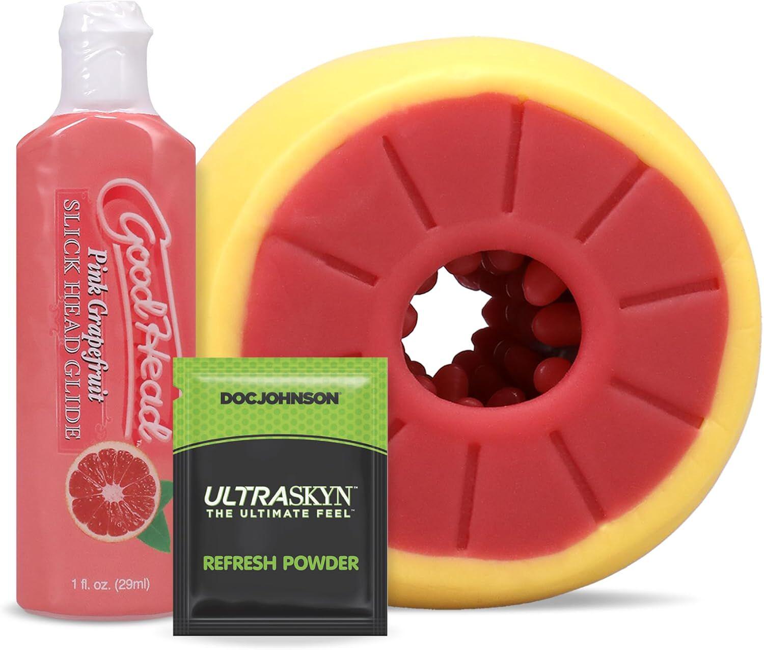 Набор для минета Doc Johnson GoodHead Grapefruit Yellow