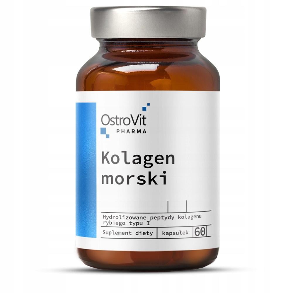 Коллаген морской Ostrovit Pharma Kolagen morski 60 капс. (00000037872)