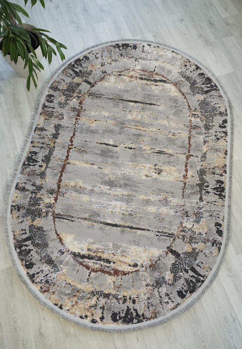 Ковер овальный Salsa d552a 150x230 см Beige/Light Grey Ковер овальный Salsa d552a 150x230 см Beige/Light Grey