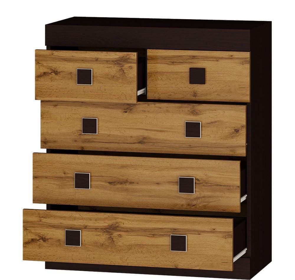 Спальня Эверест Соната-7 Венге/Крафт золотой (191388) - фото 6 Спальня Эверест Соната-7 Венге/Крафт золотой (191388) - фото 6