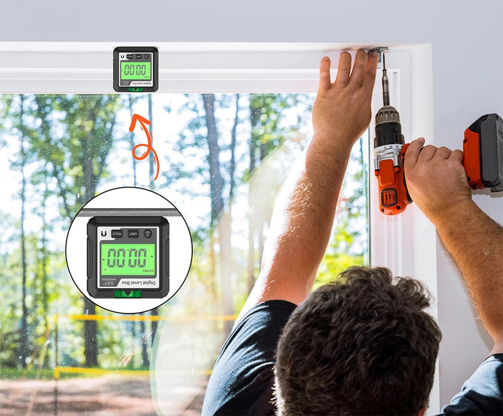 Угломер цифровой Digital Level Box электронный магнитный инклинометр (2567900239) - фото 8 Угломер цифровой Digital Level Box электронный магнитный инклинометр (2567900239) - фото 8