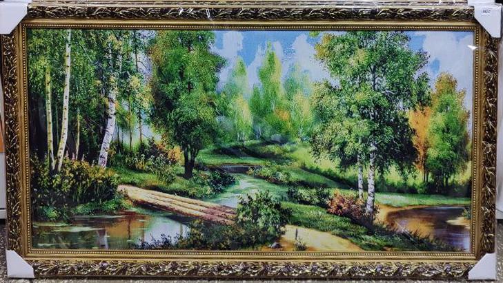 Картина гобелен Лес 60x120 см (010)