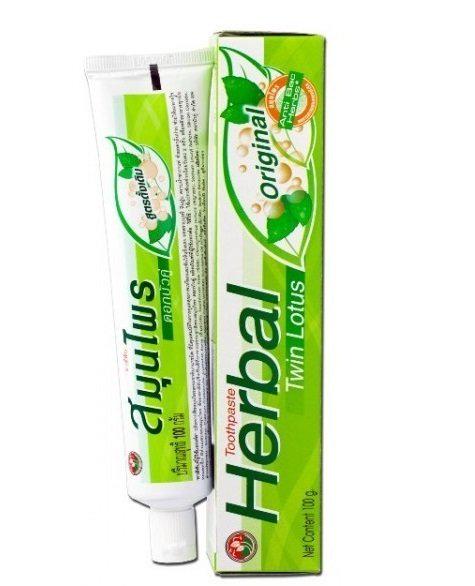 Зубна паста Twin Lotus Herbal Original з травами 100 г (450013)