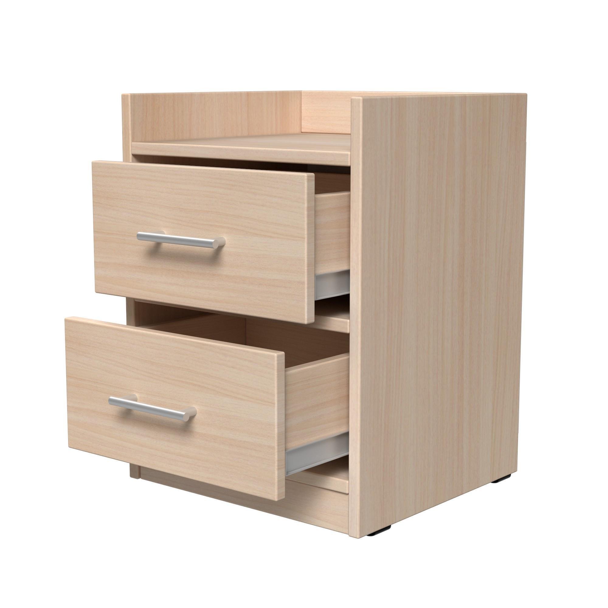 Тумба прикроватная ТП6 SENAM 500х380х350 мм ДСП Дуб Молочный - фото 4