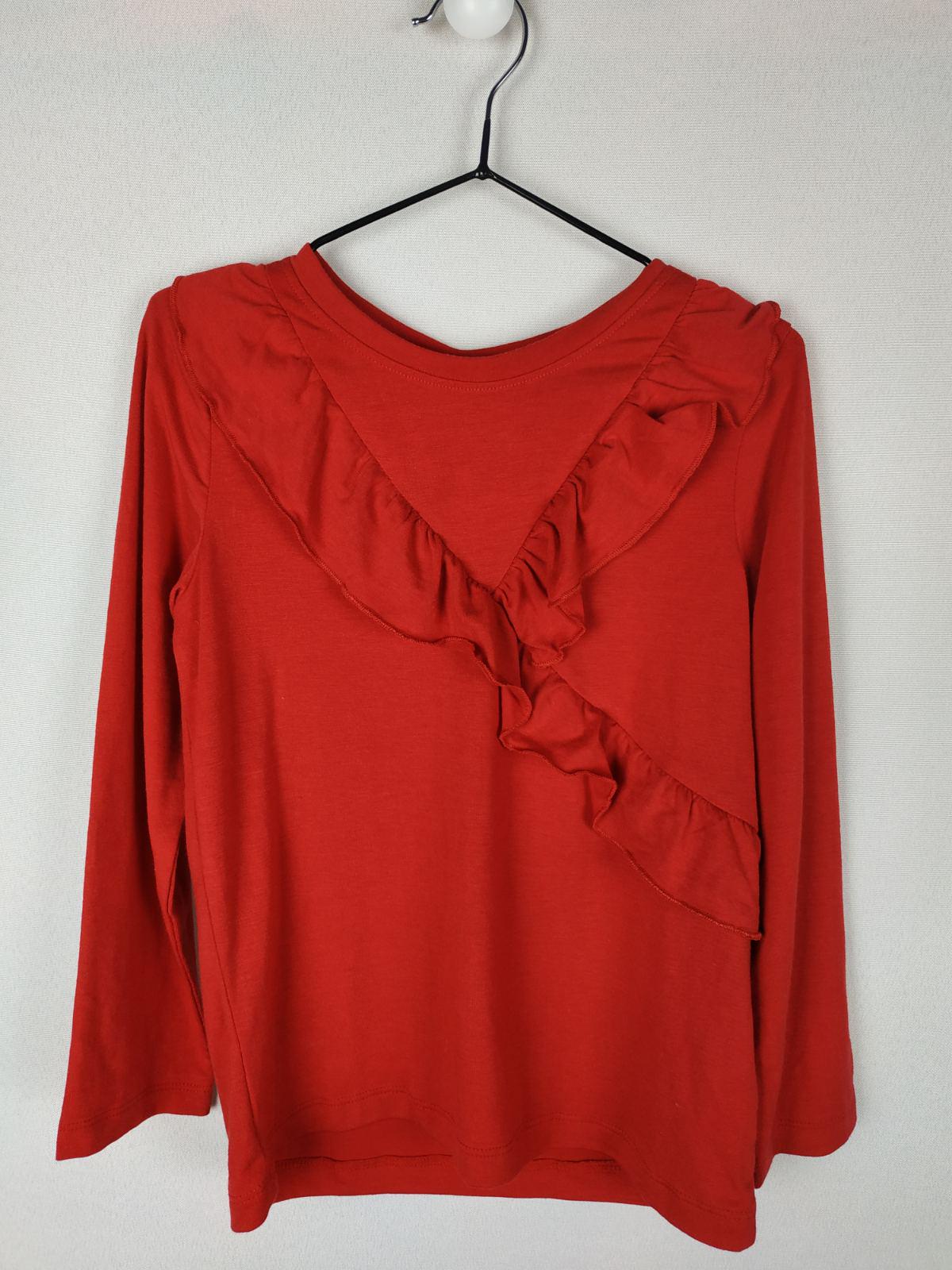 Детский реглан для девочки Topolino 116 размер Красный (e10e0feb)