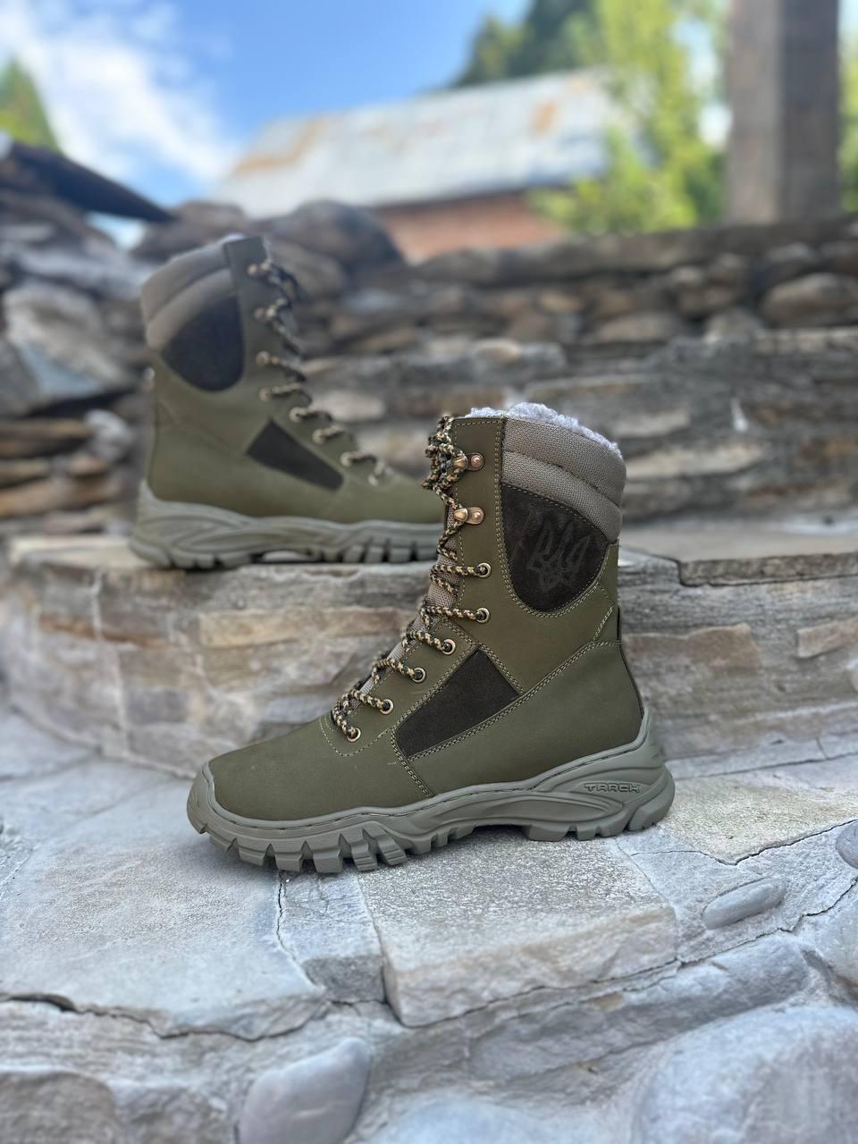 Берцы зимние 7S03 р. 38 Олива/Хаки (150920296) - фото 3 Берцы зимние 7S03 р. 38 Олива/Хаки (150920296) - фото 3