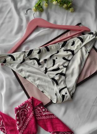 Купальні трусики PRIMARK 6921325 принт р. 34 Білий