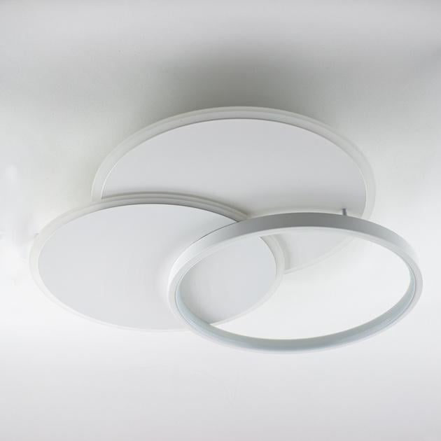Люстра светодиодная ESLLSE NEW VEGA triple 80W 3R/On/Off 490х60/220V/IP20 White (27712831)