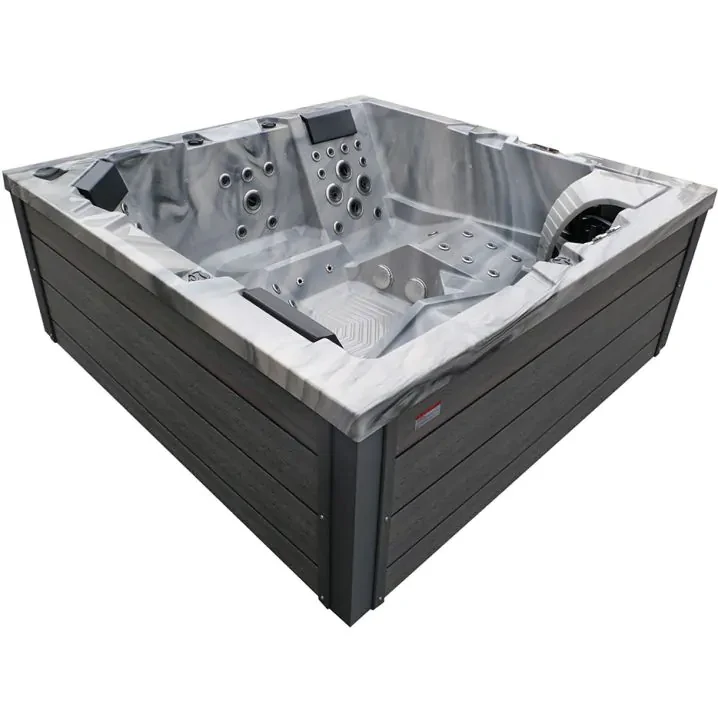 СПА-бассейн гидромассажный Aquajoy Monaco Odyssey 220x220x90 см на 5 человек 74 форсунки Bluetooth Jet LED (23026) СПА-бассейн гидромассажный Aquajoy Monaco Odyssey 220x220x90 см на 5 человек 74 форсунки Bluetooth Jet LED (23026)