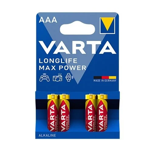 Батарейки Varta Max Power AAA LR03 4 шт. (efe6184f)