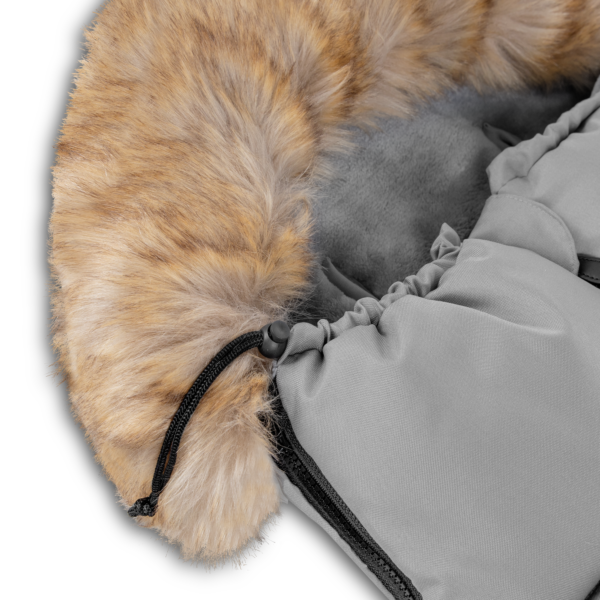 Спальный мешок Lionelo Frode Grey Dove 90х45 см - фото 2