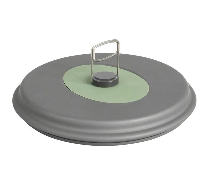 Набір посуду Bo-Camp Explorer XL 4 Pieces Hard Anodized Grey / Green. - фото 4 Набір посуду Bo-Camp Explorer XL 4 Pieces Hard Anodized Grey / Green. - фото 4