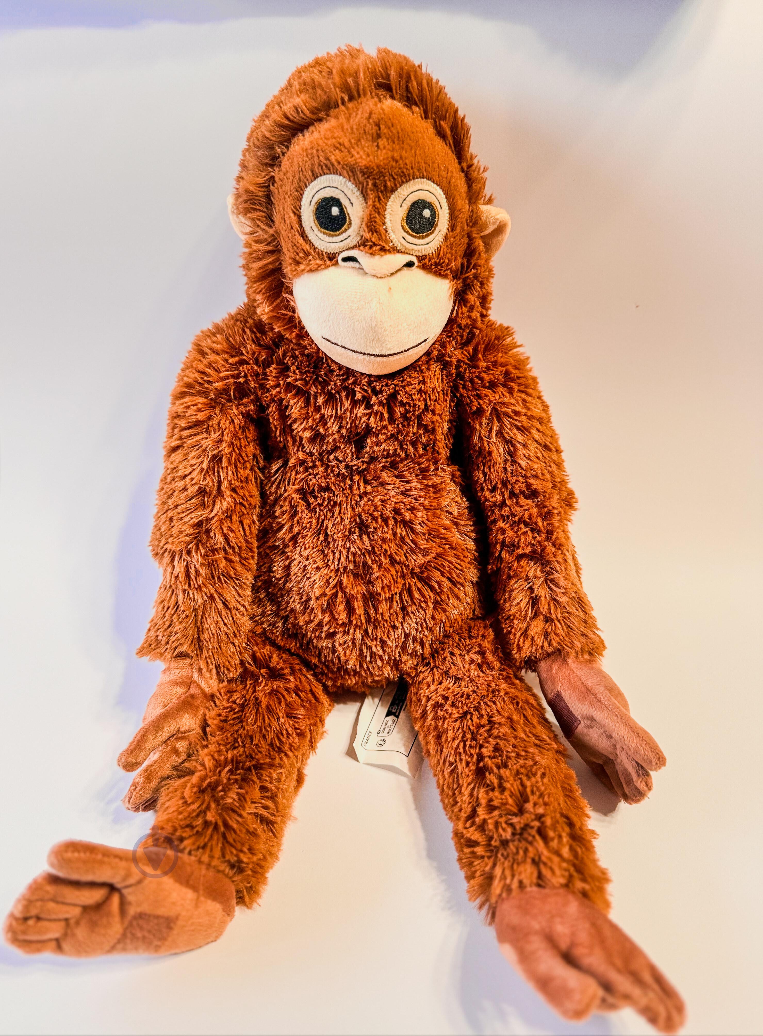 Іграшка м’яка DJUNGELSKOG Мавпа (004.028.08)