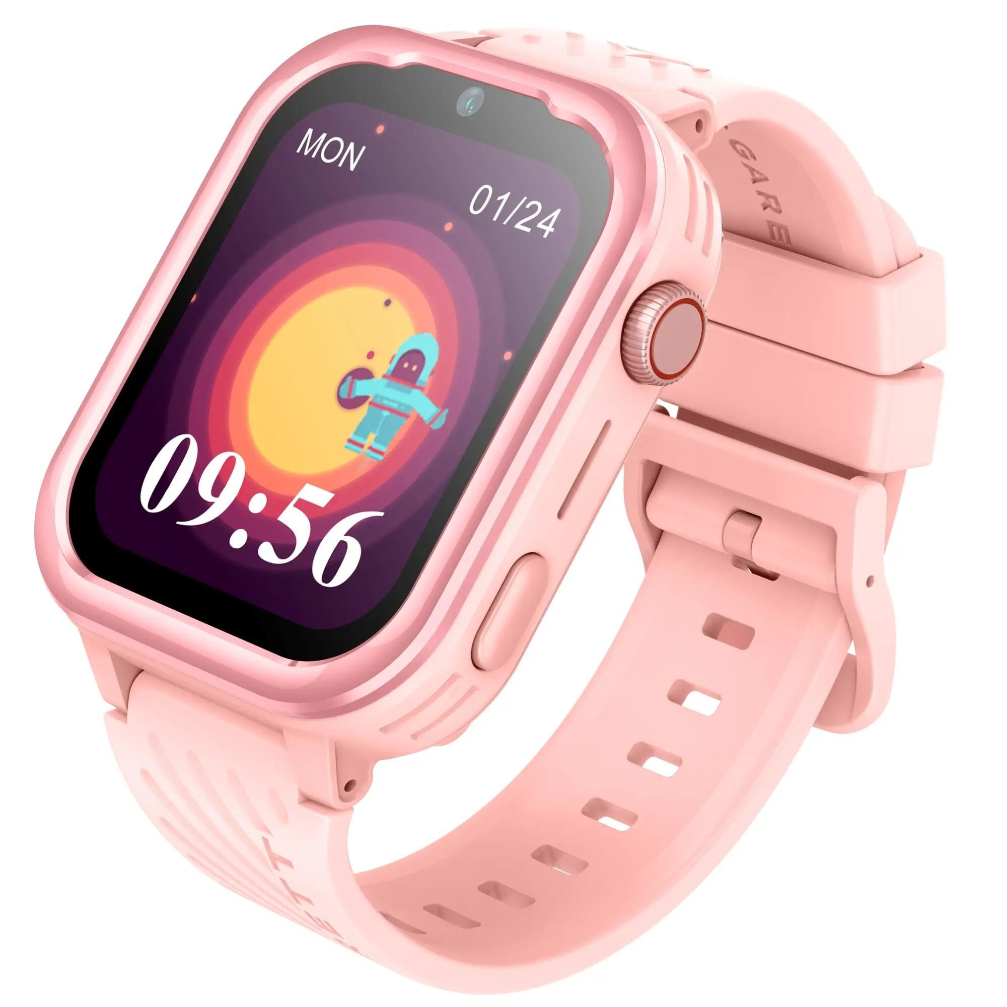 Смарт-годинник дитячий Garett Kids Essa 48 мм LTE Pink (613981)