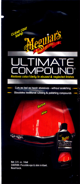 Поліроль для кузова тестер Meguiar's Ultimate Compound 14 мл (660163125)