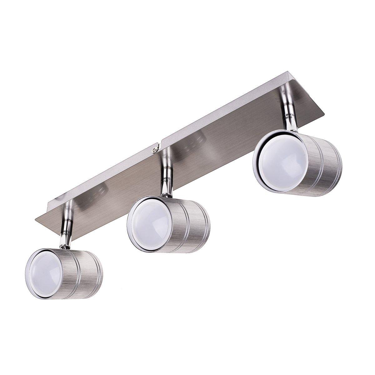 Светильник спот Brille HTL-205/3 GU10 SN (26-780)
