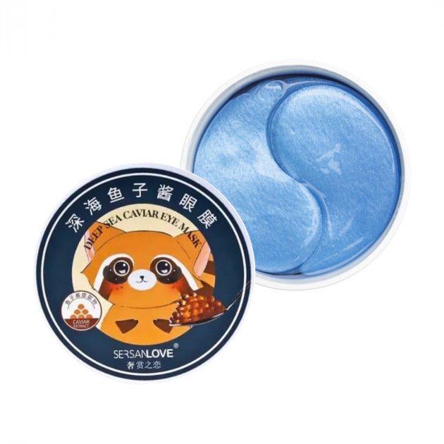 Патчи гидрогелевые энергетические Sersanlove с экстрактом икры 60 шт.