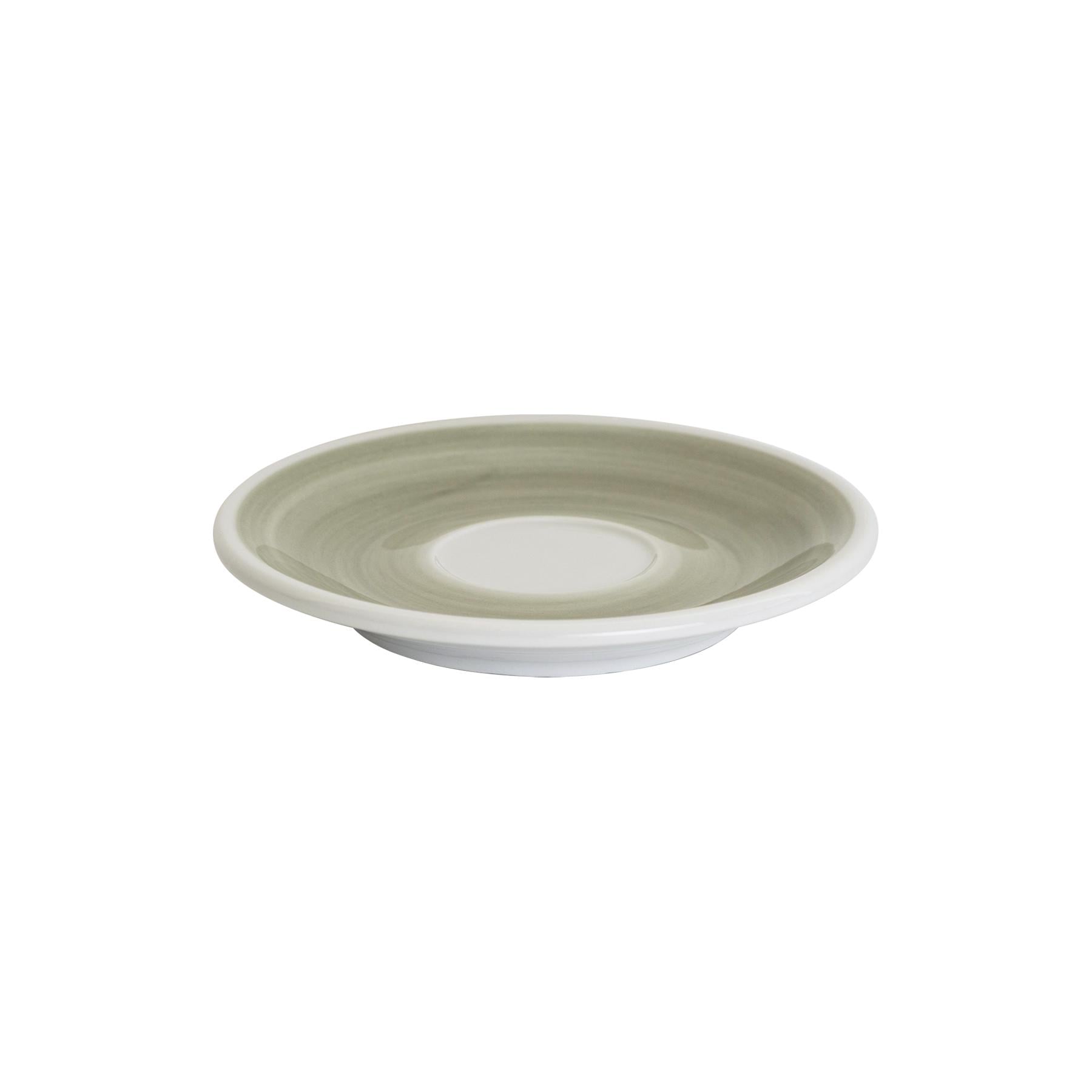 Блюдце для эспрессо Loveramics Deco Espresso Saucer 12,5 см Серая ручная роспись (C118-037BGH)