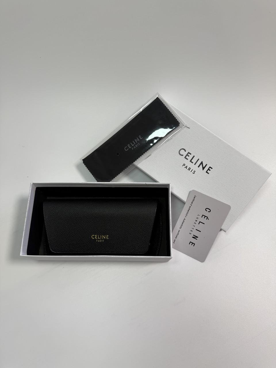 Футляр для окулярів CELINE Paris зі шкіри