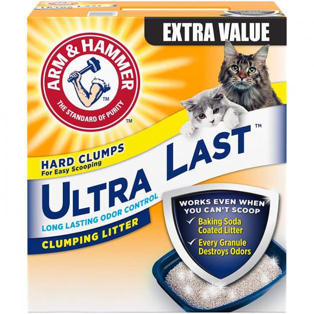 Наполнитель в туалет для котов ARM & HAMMER Ультра стойкий 9,07 кг (24144)