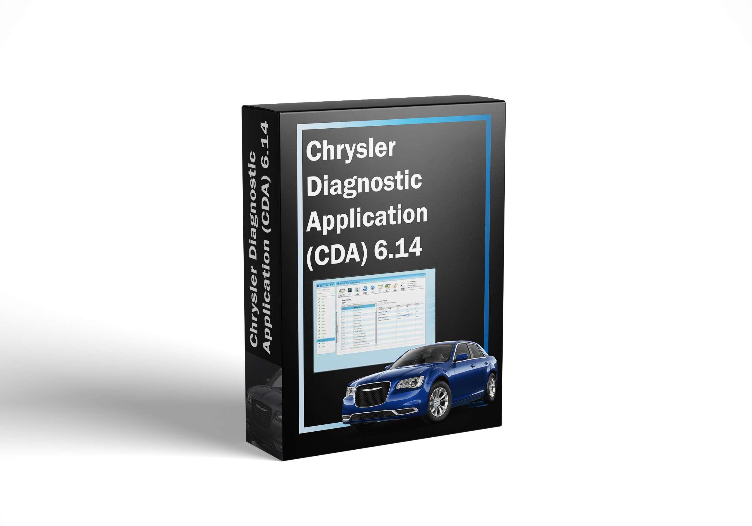 Установка программы Chrysler Diagnostic Application CDA 6.15