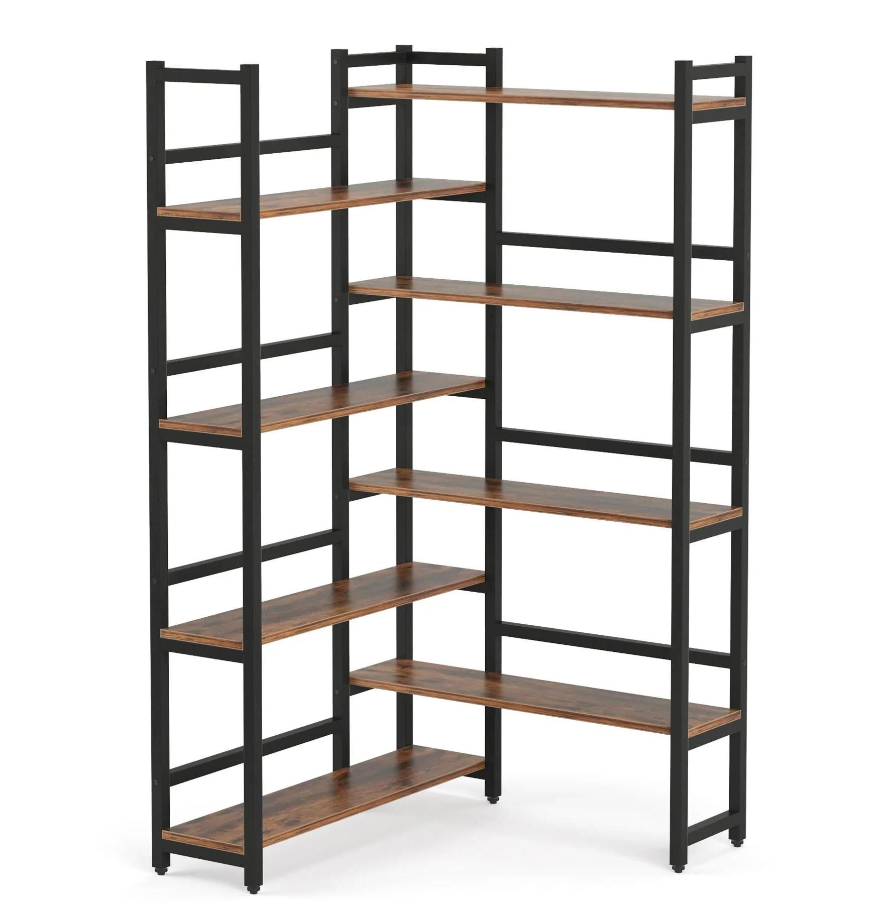 Стеллаж угловой MSM Tribesigns 3 8-ярусный (K0067) - фото 4 Стеллаж угловой MSM Tribesigns 3 8-ярусный (K0067) - фото 4