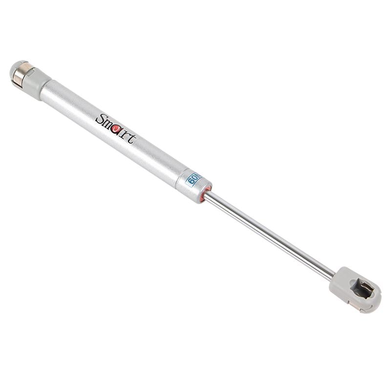 Амортизатор газовий Smart N=60 меблевий для відкриття дверей догори 269 мм Сріблястий