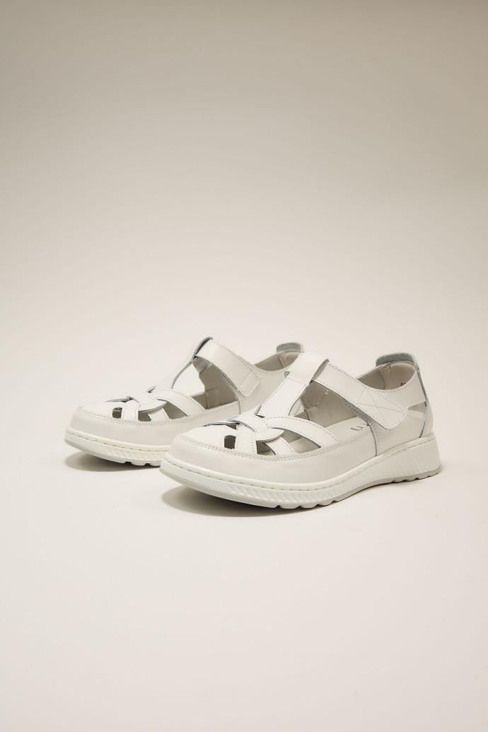 Сандалии женские ALLSY на платформе р. 39 Белый (195168)