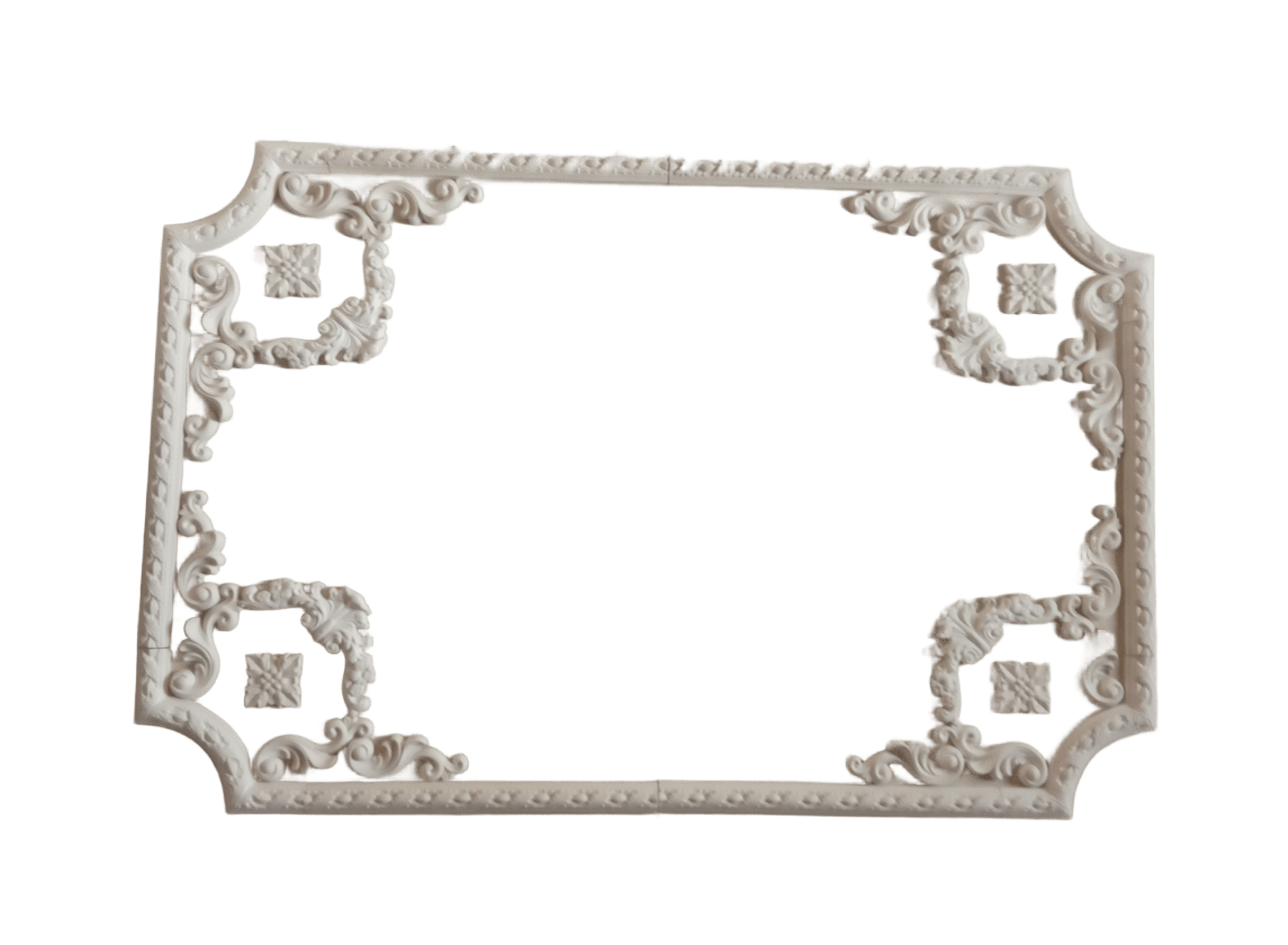 Рамка декоративная гипсовая комплект 1020/1520 мм (29371142)