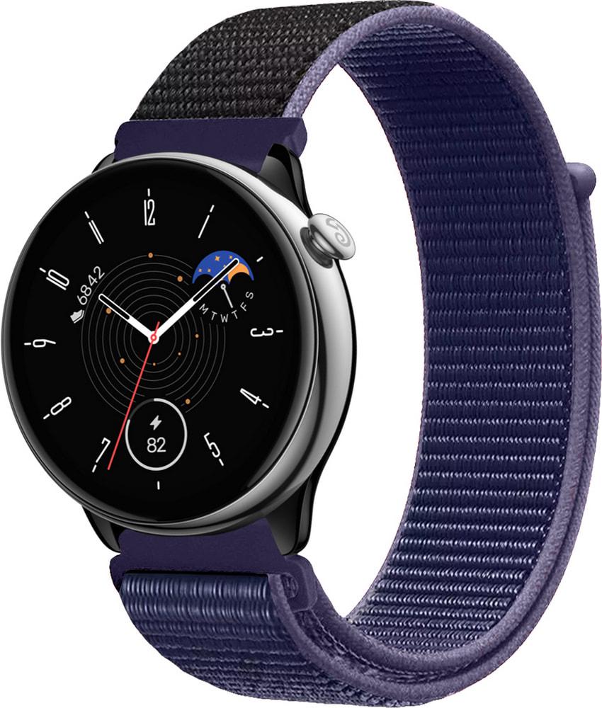 Ремешок нейлоновый Sport Loop для Amazfit GTR Mini Midnight Blue (33603-4D)