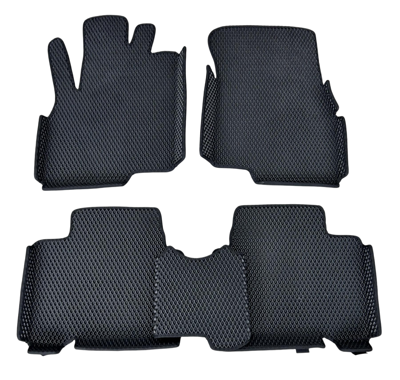 Коврики EVA с бортиками в салон для Mitsubishi Grandis 5 мест 2003 гг. Черный (1984984256)