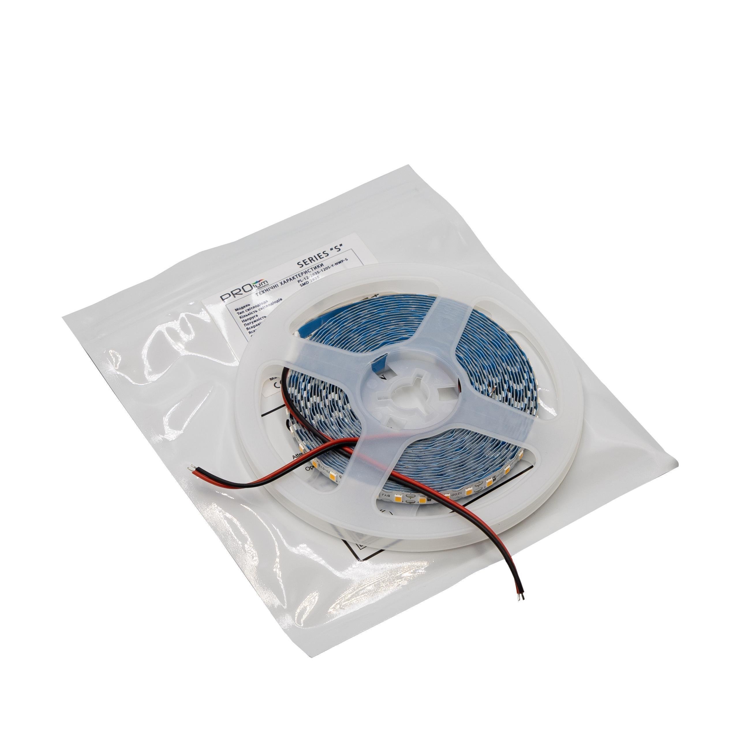 Светодиодная лента Prolum IP20 2835/120 S-TYPE Series-S 12V Красный (28522841) - фото 3 Светодиодная лента Prolum IP20 2835/120 S-TYPE Series-S 12V Красный (28522841) - фото 3