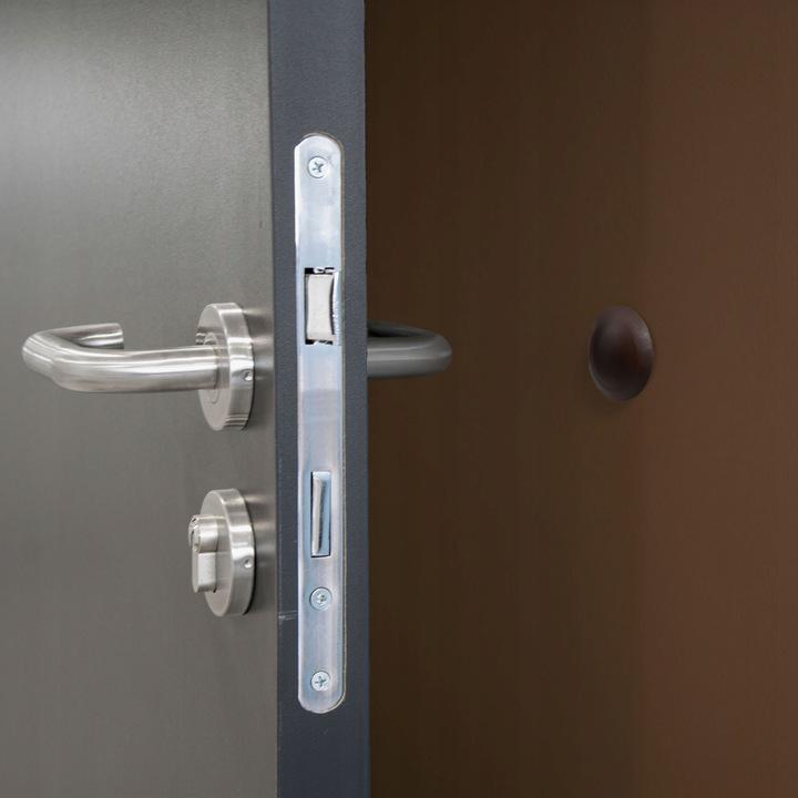 Обмежувач дверний настінний Metal-Bub Bumms самоклеючий 60 мм Коричневий (BUMMS60BR) - фото 2 Обмежувач дверний настінний Metal-Bub Bumms самоклеючий 60 мм Коричневий (BUMMS60BR) - фото 2