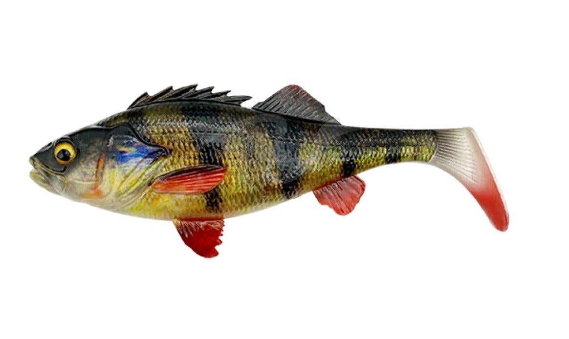 Силиконовая приманка Savage Gear 4D Perch Shad 125 мм 20 г Perch (1676509304) - фото 1