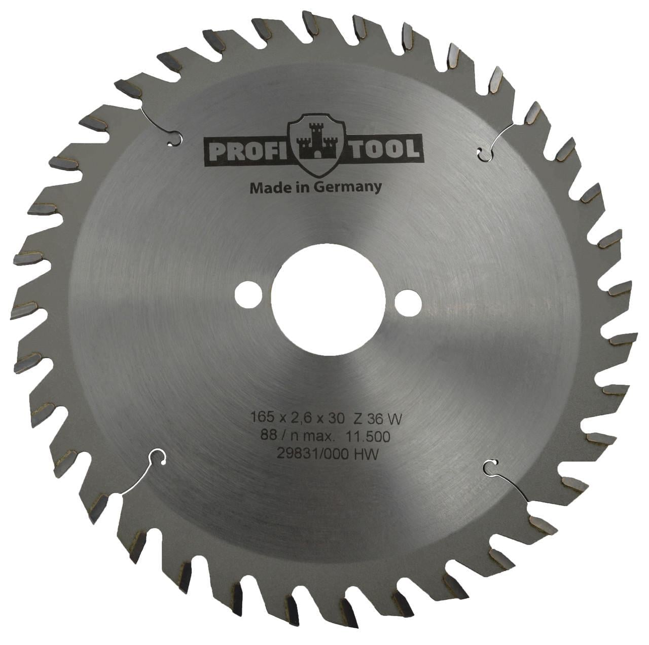 Диск пиляльний PROFITOOL Z 36 W 165х2,6х1,6х30 мм (2116502)