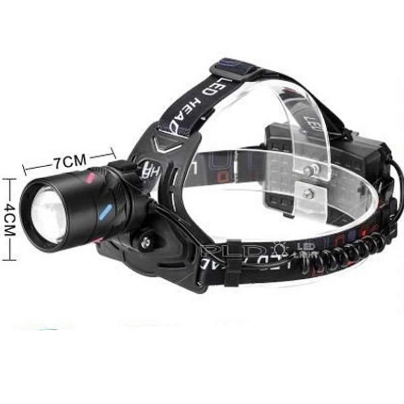 Фонарь налобный CT012-3L-2TG white/red Night vision fluorescence (tf5344) - фото 2