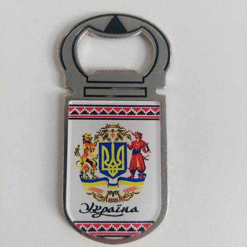 Магнит-открывалка Большой герб Украины (30607)