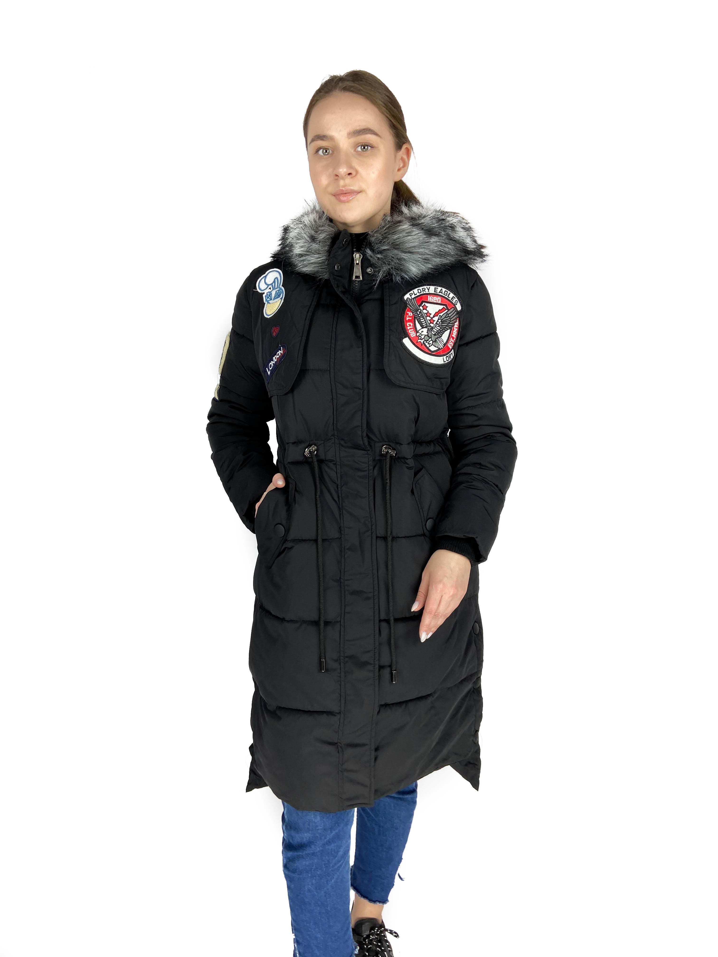Парка женская зимняя XUECHENHAN XL Черный