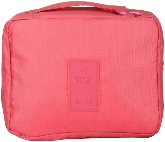 Органайзер-косметичка дорожный подвесной Bei Lian travel 24x20x9 см Coral (123518) - фото 3 Органайзер-косметичка дорожный подвесной Bei Lian travel 24x20x9 см Coral (123518) - фото 3