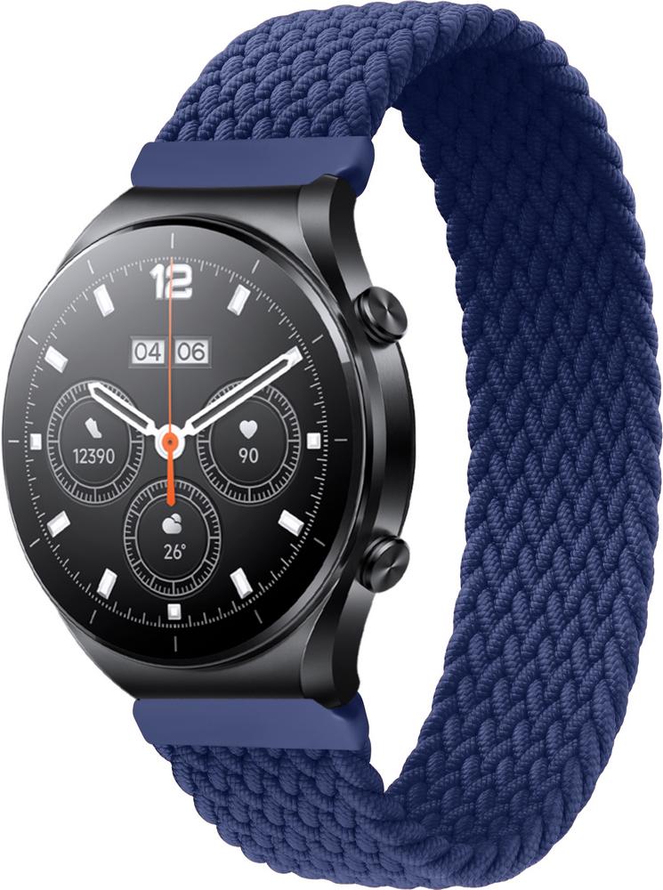 Ремешок Solo Loop для Xiaomi Watch S1 Acttive 155 мм Blue (29004-28)