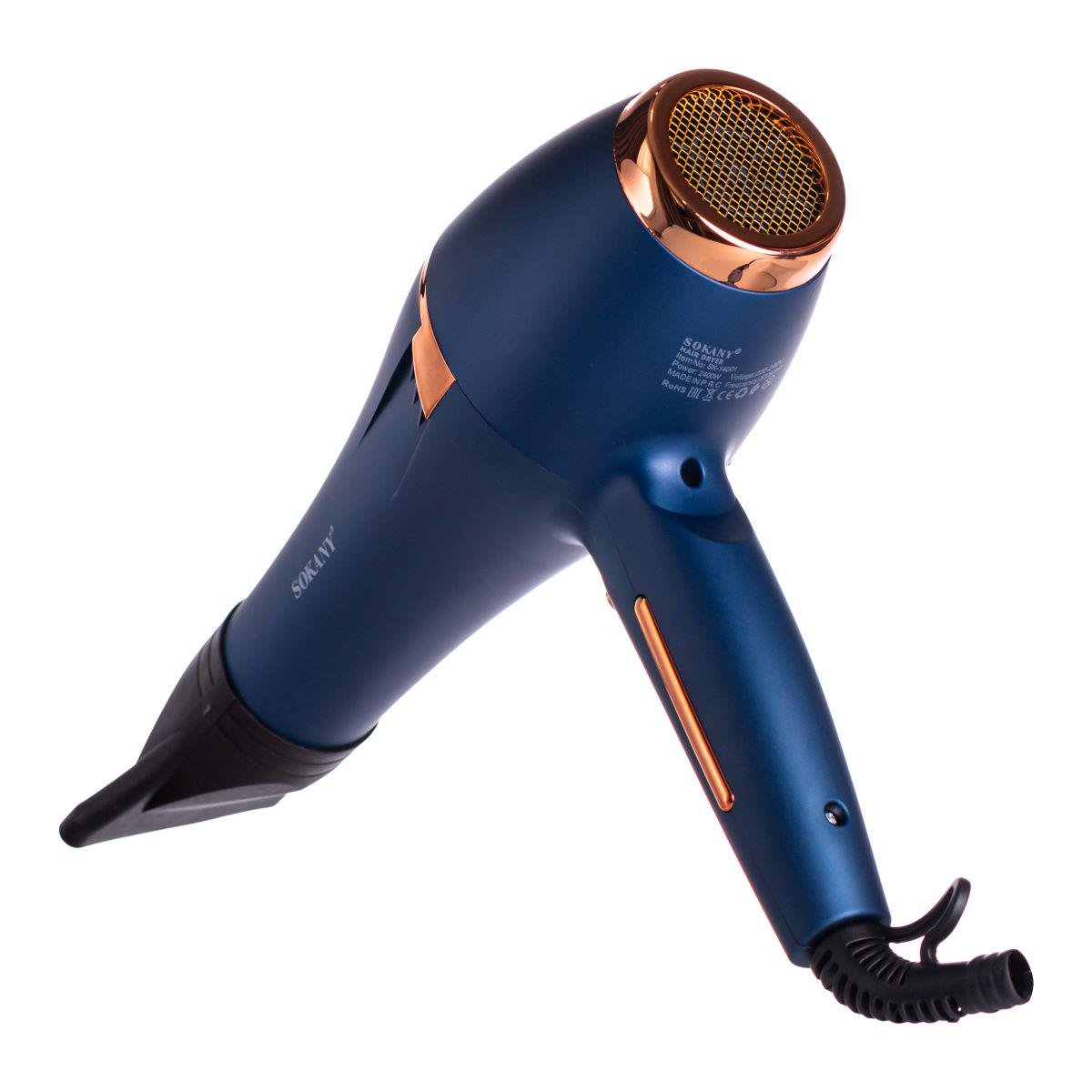 Фен для волосся Sokany SK-14001 з насадками концентратор та дифузор 2400 Вт (7408)